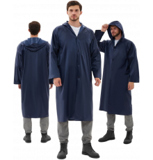 Плащ влагозащитный ProfLineBase (ПВХ,180), т.синий Плащ влагозащитный ProfLineBase (ПВХ,180), т.синий