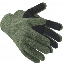 Перчатки АМПАРО™ Барс двойные полушерстяные (50% шерсть+спилок), 497903