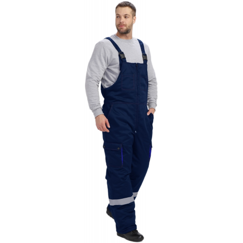 Костюм зимний Нейч-2 Премиум СОП (тк.Смесовая,240) п/к, т.синий/васильковый Костюм зимний Нейч-2 Премиум СОП (тк.Смесовая,240) п/к, т.синий/васильковый