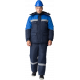 Костюм зимний Сибер СОП CH (тк.Таслан) п/к, т.синий/васильковый