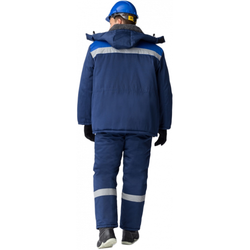 Костюм зимний Труженик-Ультра-2 (тк.Смесовая,210) п/к, т.синий/васильковый Костюм зимний Труженик-Ультра-2 (тк.Смесовая,210) п/к, т.синий/васильковый
