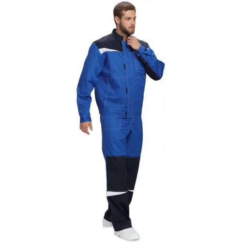 Костюм Строй-2 CH МВО (тк.Смесовая,280) п/к, васильковый/т.синий Костюм Строй-2 CH МВО (тк.Смесовая,280) п/к, васильковый/т.синий