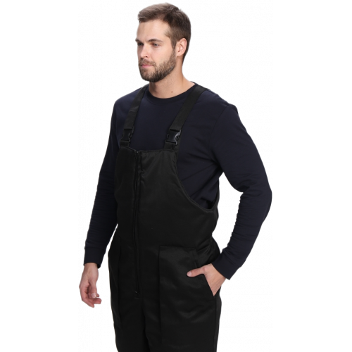 Костюм зимний Нордхард-2 СОП (тк.Смесовая,250) п/к, черный/красный