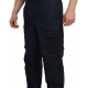 Полукомбинезон Милан NEW CH МВО (тк.Смесовая,270), т.синий/черный