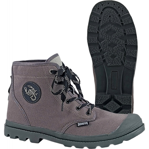 Кеды высокие Скорпион Комфорт ПУ-Р (арт.1650), серый Кеды высокие Скорпион Комфорт ПУ-Р (арт.1650), серый