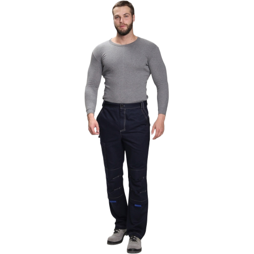 Брюки Алькор (тк.Карелия,260), т.синий/васильковый Брюки Алькор (тк.Карелия,260), т.синий/васильковый