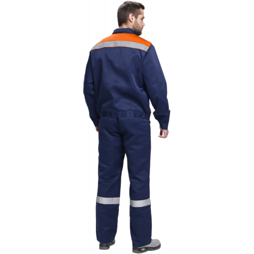 Костюм Лигор-2 СОП (тк.Смесовая,210) п/к, т.синий/оранжевый Костюм Лигор-2 СОП (тк.Смесовая,210) п/к, т.синий/оранжевый