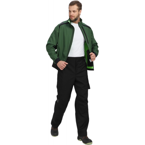 Куртка ProfLineLeader (тк.Софтшел), хаки/черный Куртка ProfLineLeader (тк.Софтшел), хаки/черный