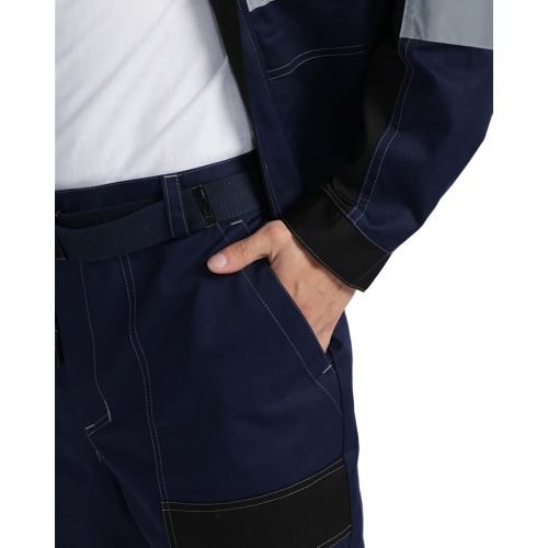 Костюм Виват-1 Премиум IMP (тк.Смесовая,240) брюки, т.синий/черный/васильковый Костюм Виват-1 Премиум IMP (тк.Смесовая,240) брюки, т.синий/черный/васильковый