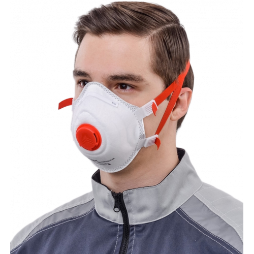 Респиратор чашеобразный DSK PRO 5512 НК с клапаном, FFP3 (10 шт) Респиратор чашеобразный DSK PRO 5512 НК с клапаном, FFP3 (10 шт)