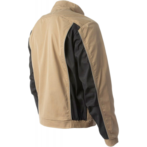Куртка летняя мужская Brodeks KS201, цвет бежевый, чёрный