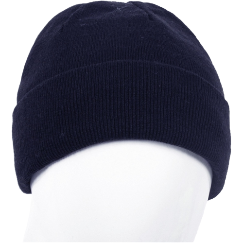 Шапка трикотажная двойная Фрост, т.синий