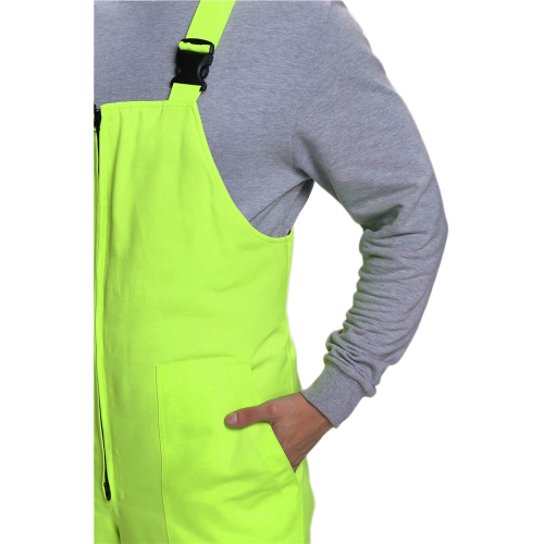 Костюм зимний для дорожника Ультра (тк.Смесовая,210) п/к, лимонный/черный Костюм зимний для дорожника Ультра (тк.Смесовая,210) п/к, лимонный/черный