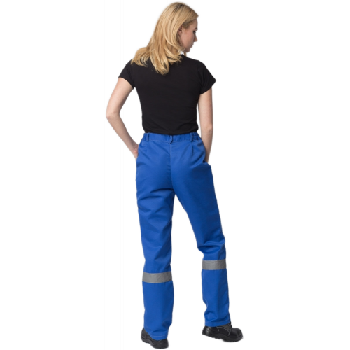 Костюм женский Весна-1 СОП NEW (тк.Смесовая,210) брюки, васильковый/серый Костюм женский Весна-1 СОП NEW (тк.Смесовая,210) брюки, васильковый/серый