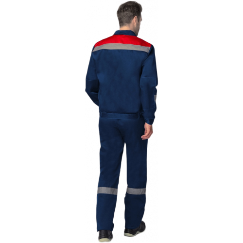 Костюм Лигор-1 СОП (тк.Смесовая,210) брюки, т.синий/красный Костюм Лигор-1 СОП (тк.Смесовая,210) брюки, т.синий/красный