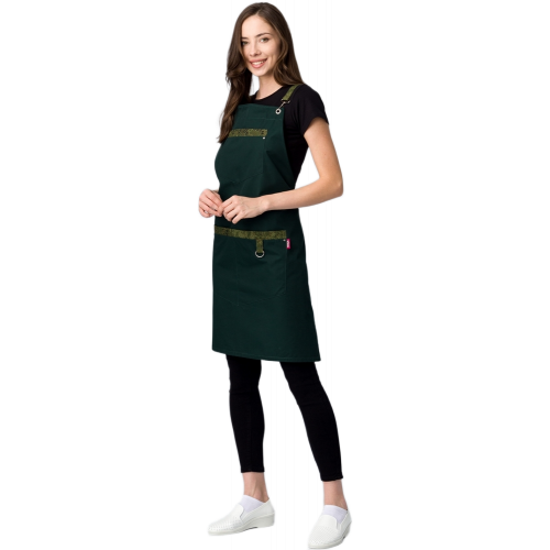 Фартук с грудкой универсальный Прага (тк.Форвард,210), хаки (023) Фартук с грудкой универсальный Прага (тк.Форвард,210), хаки (023)