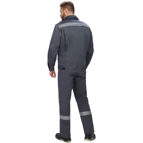 Костюм Флофт-2 СОП (тк.Смесовая,210) п/к, т.серый/серый Костюм Флофт-2 СОП (тк.Смесовая,210) п/к, т.серый/серый