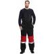 Костюм зимний Нордхард-2 СОП (тк.Смесовая,250) п/к, черный/красный
