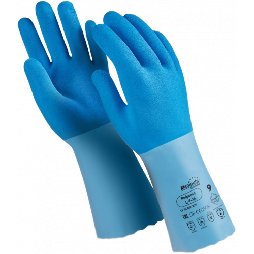 Перчатки Manipula Specialist® Рефлекс (интерлок+латекс 1,4мм), L-T-16/CG-949