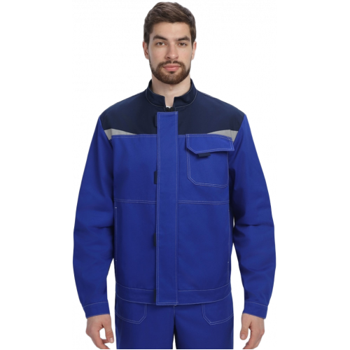 Костюм Строй-1 CH МВО (тк.Смесовая,280) брюки, васильковый/т.синий Костюм Строй-1 CH МВО (тк.Смесовая,280) брюки, васильковый/т.синий