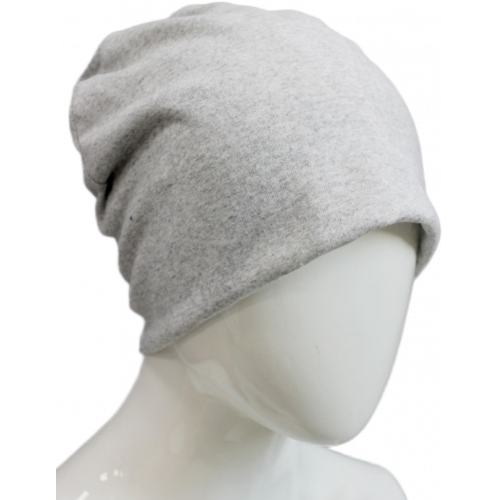 Подшлемник-шапка (тк.Трикотаж), серый меланж Подшлемник-шапка (тк.Трикотаж), серый меланж