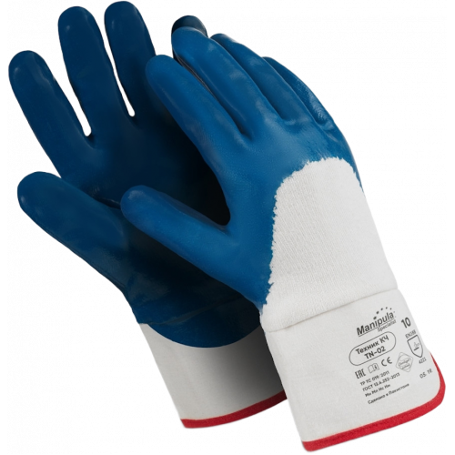 Перчатки Manipula Specialist® Техник КЧ (джерси+нитрил), TN-02/MG-225 Перчатки Manipula Specialist® Техник КЧ (джерси+нитрил), TN-02/MG-225