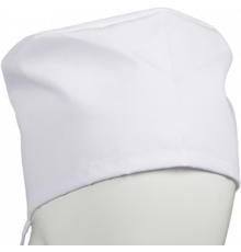 Белый колпак для медиков (ткань ТиСи) Белый колпак для медиков (ткань ТиСи)