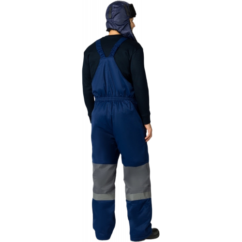 Костюм зимний Нордхард-2 СОП (тк.Смесовая,250) п/к, т.синий/серый
