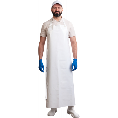 Фартук ЛАРИПОЛ полиуретановый облегченный (90х130) белый (ФАР014) Фартук ЛАРИПОЛ полиуретановый облегченный (90х130) белый (ФАР014)