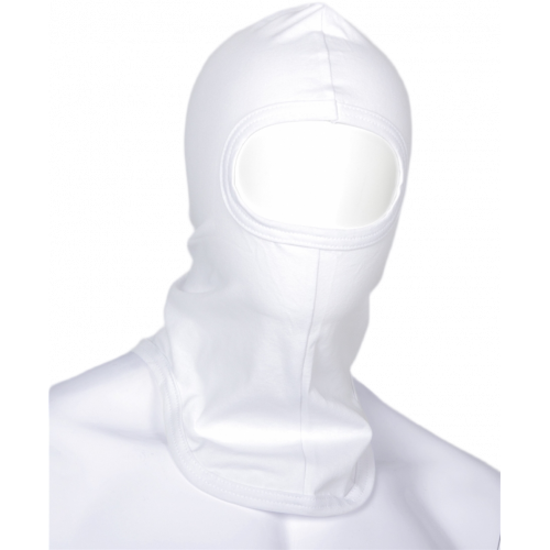 Подшлемник закрытое лицо (тк.Кулирка/лайкра), белый Подшлемник закрытое лицо (тк.Кулирка/лайкра), белый