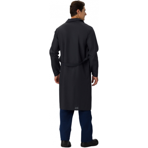 Халат мужской рабочий (тк.Бязь,145), черный Халат мужской рабочий (тк.Бязь,145), черный