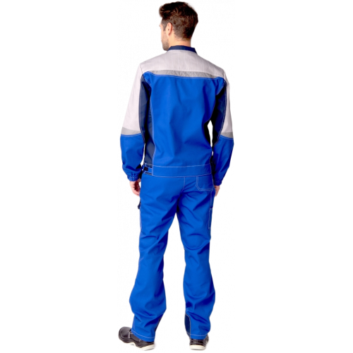 Костюм Вектрон-2 (тк.Смесовая,240) п/к, васильковый/т.синий/серый Костюм Вектрон-2 (тк.Смесовая,240) п/к, васильковый/т.синий/серый