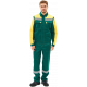 Костюм Сфера-2 СОП CH (тк.Смесовая,210) п/к, зеленый/желтый