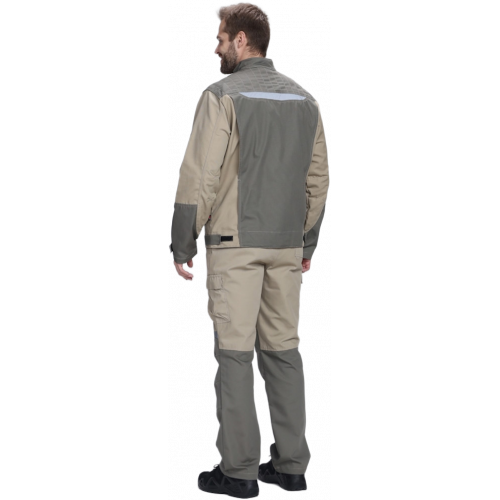 Куртка Челси (тк.Канвас,270), хаки/бежевый Куртка Челси (тк.Канвас,270), хаки/бежевый