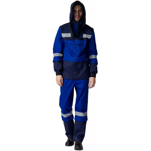 Костюм противоэнцефалитный-антигнус Импульс (тк.Саржа,220), т.синий/васильковый Костюм противоэнцефалитный-антигнус Импульс (тк.Саржа,220), т.синий/васильковый