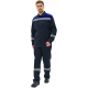 Костюм Липецк-1 СОП CH (тк.Смесовая,280) брюки, т.синий/васильковый