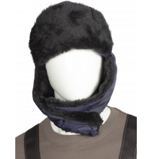 Шапка Евро Ушанка, т.синий Шапка Евро Ушанка, т.синий