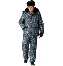 Куртка зимняя для Охранника КМФ, город Куртка зимняя для Охранника КМФ, город