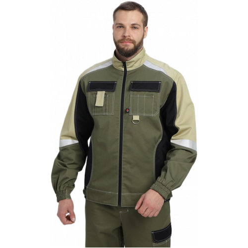 Костюм Вектрон-1 (тк.Смесовая МВО,240) брюки, хаки/черный/бежевый Костюм Вектрон-1 (тк.Смесовая МВО,240) брюки, хаки/черный/бежевый