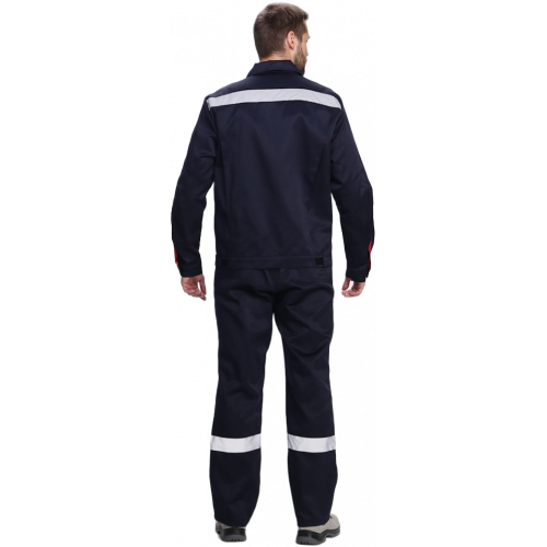 Костюм Флофт-2 СОП У. (тк.Смесовая,210) п/к, т.синий/васильковый/красный