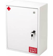 Аптечка ФЭСТ производственная металлический шкаф 250х310х100 №7.3 (арт.1063) Аптечка ФЭСТ производственная металлический шкаф 250х310х100 №7.3 (арт.1063)