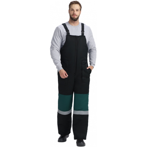 Костюм зимний Нордхард-2 СОП У. (тк.Смесовая,240) п/к, черный/т.зеленый Костюм зимний Нордхард-2 СОП У. (тк.Смесовая,240) п/к, черный/т.зеленый