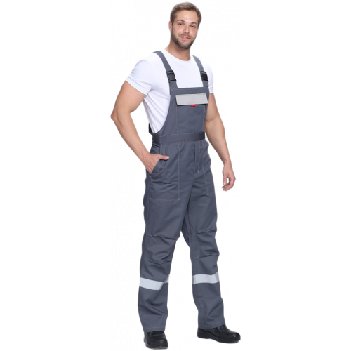 Костюм Флофт-2 Премиум СОП (тк.Смесовая,240) п/к, т.серый/серый/красный Костюм Флофт-2 Премиум СОП (тк.Смесовая,240) п/к, т.серый/серый/красный