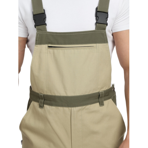 Полукомбинезон Челси CH (тк.Канвас,270), хаки/бежевый