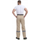 Костюм Лигор-1 СОП (тк.Смесовая,210) брюки, бежевый/т.серый