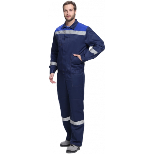 Костюм Лигор-2 СОП CH (тк.Смесовая,210) п/к, т.синий/васильковый Костюм Лигор-2 СОП CH (тк.Смесовая,210) п/к, т.синий/васильковый
