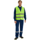 Жилет сигнальный ProfLineBase (тк.Полиэфир,60), желтый