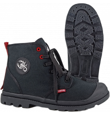 Кеды высокие Скорпион Комфорт ПУ-Р (арт.1650), черный Кеды высокие Скорпион Комфорт ПУ-Р (арт.1650), черный