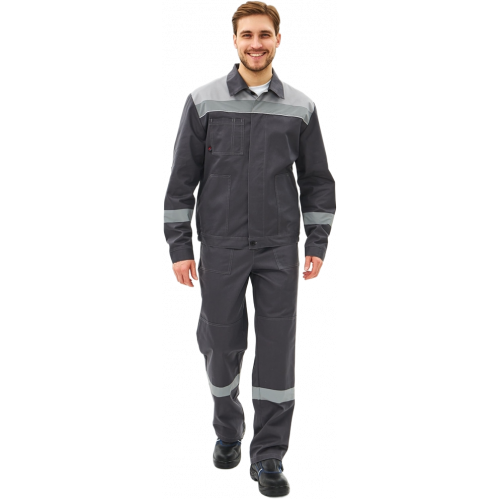 Костюм Липецк-1 СОП CH (тк.Смесовая,280) брюки, т.серый/св.серый Костюм Липецк-1 СОП CH (тк.Смесовая,280) брюки, т.серый/св.серый