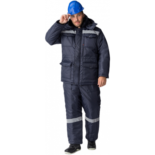 Костюм зимний Мастер-Ультра (тк.Оксфорд) п/к, т.синий Костюм зимний Мастер-Ультра (тк.Оксфорд) п/к, т.синий